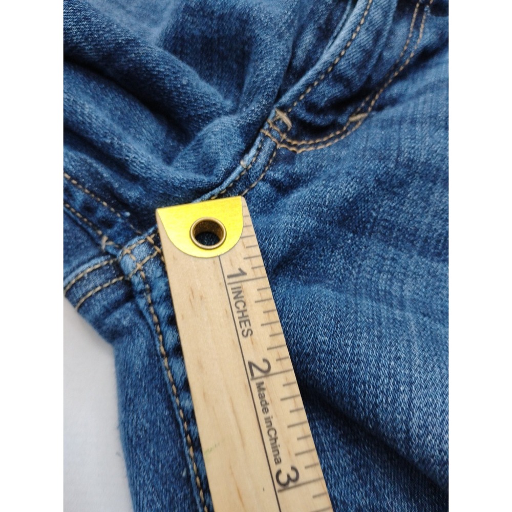 American Eagle AE Hipster Low Rise Boot Vintage Y2K Blue Pants Wide Leg Size 10 - Picture 11 of 16
